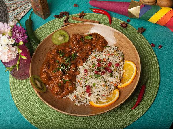 Кафе Кашмир - Чикен соя карри