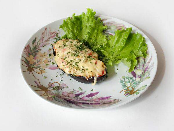 Брынза - Фаршированный баклажан