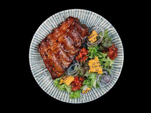 Прага - Свиные ребра в пивной глазури