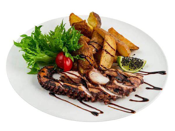 Кадриль - Осьминог на гриле с картофелем