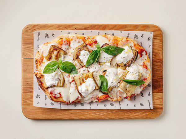 Pizza Point - Пицца Баклажаны и Страчателла