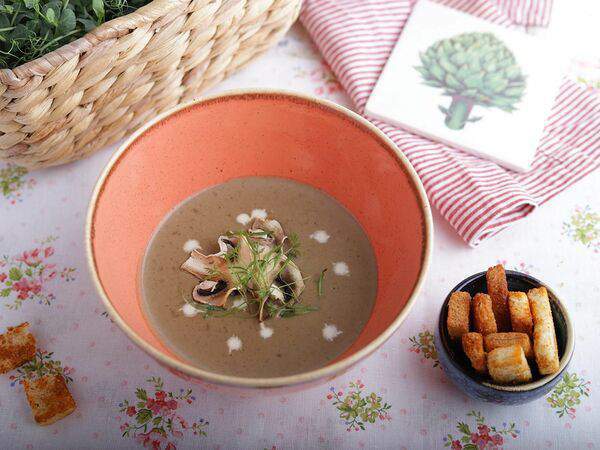 Пан Кот - Грибной крем-суп