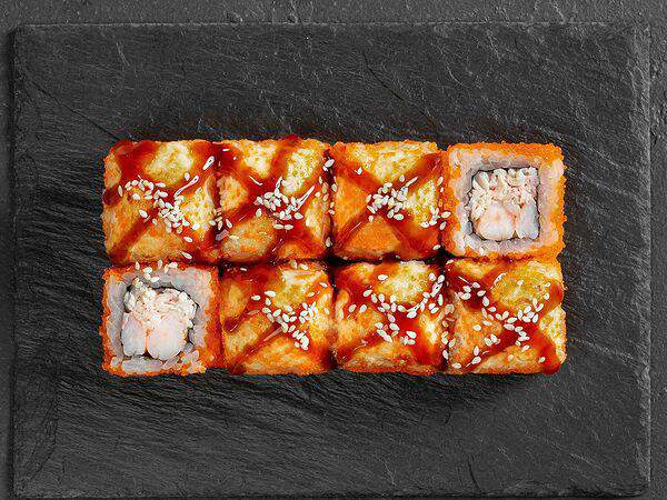 Okisushi - Запечённый ролл Креветка