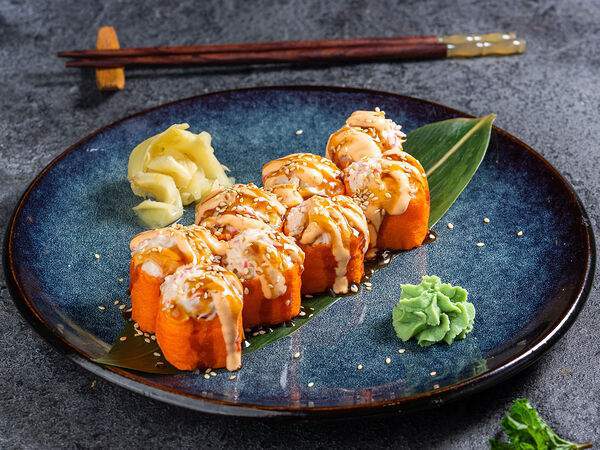 Базилико-пицца - Шримп нори