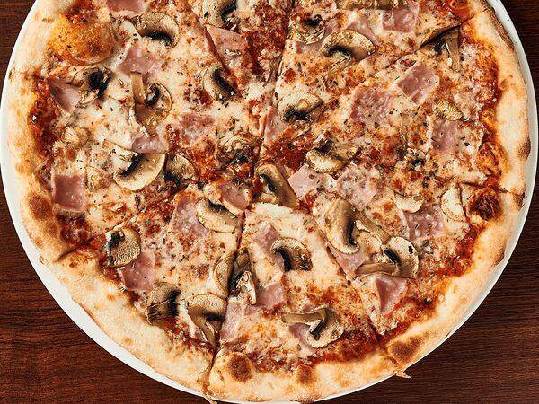 Ресторан Невидалия - Пицца Ветчина и грибы