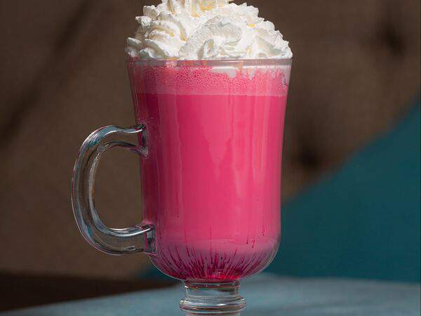 Акварель - Милкшейк клубничный