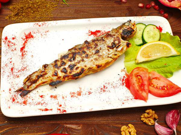 Рача - Форель на углях