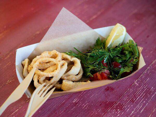 Fritto Mesto - Кальмар с летними овощами