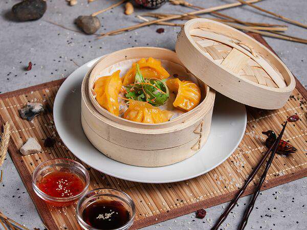 Тайшань - Дим-сам на пару с семгой