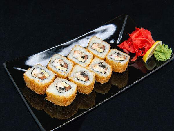 Токио - Горячий ролл Спайси темпура микс маки