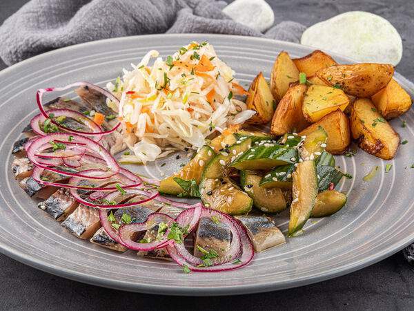 Duran Bar & Grill - Закуска с сельдью