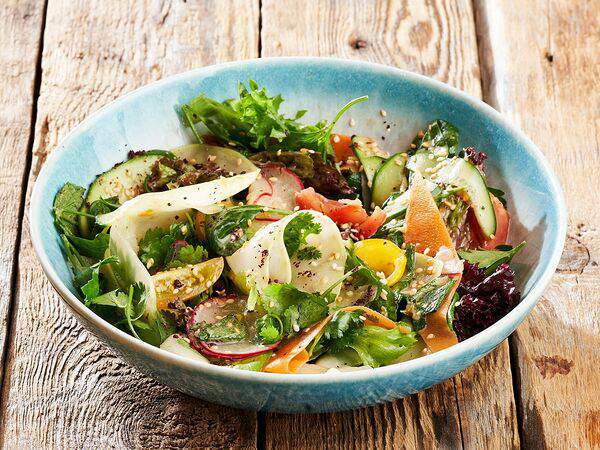 Бабагануш - Салат из хрустящих овощей