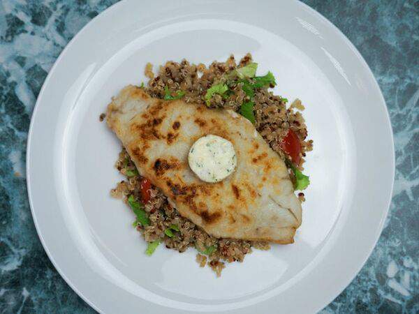 Бутик вкусной еды - Треска с киноа