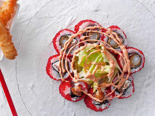 Жемчужина моря - Ролл Хрустящая креветка