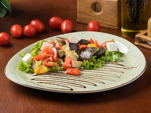 Лимончини - Салат с баклажанами и сыром