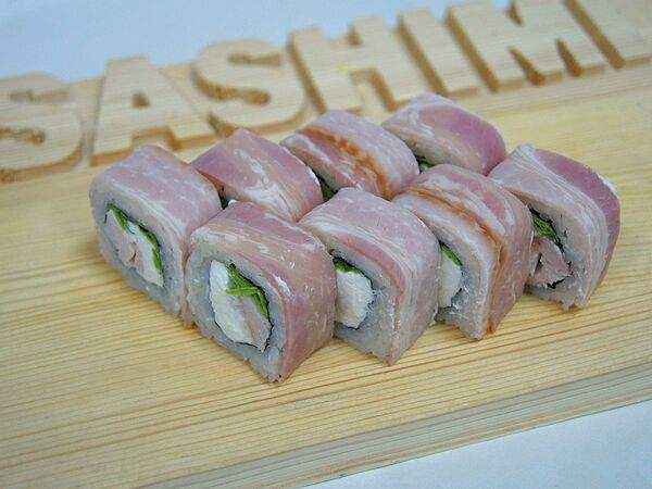 Sashimi - Ролл с беконом