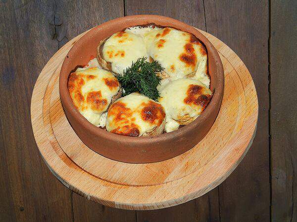 С акцентом - Грибы с сулугуни