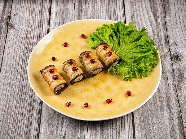 Хинкал Хаус - Рулетики из баклажан с орехами