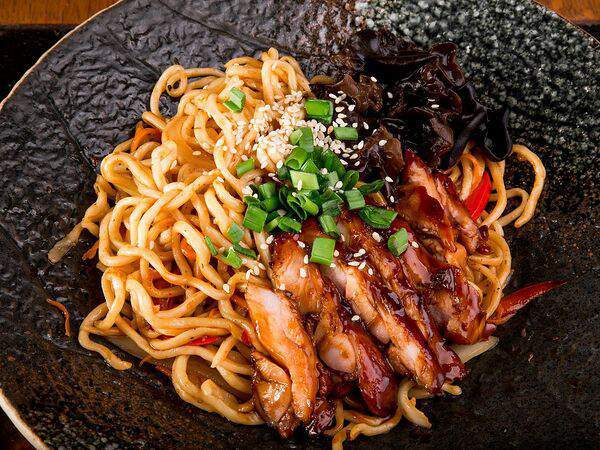 Рамен с уткой - Лапша с курицей