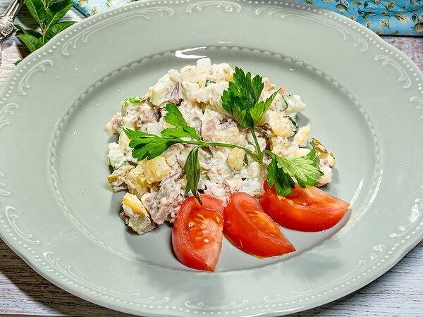 Хачапури тётушки Марико - Салат для настоящих джигитов