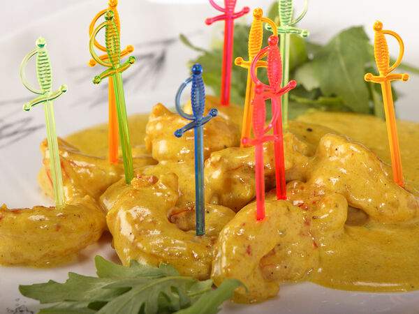 Стейк-Хаус - Креветки тигровые в чесночном соусе