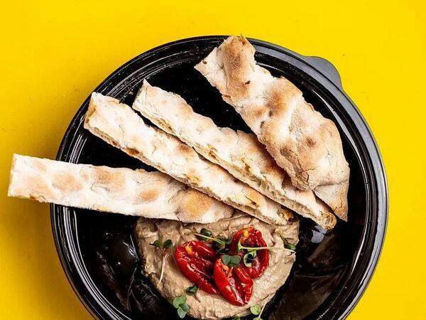 Гугенот пицца - Паштет с фокаччей