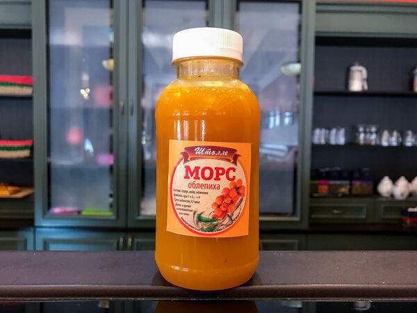 Штолле - Морс с облепихой