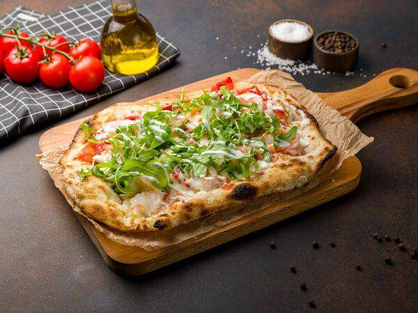 Pixel Pizza - Пицца с креветкой