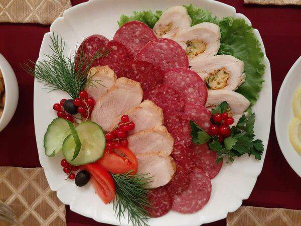 Маяк - Тарелка Фуршет Мясная