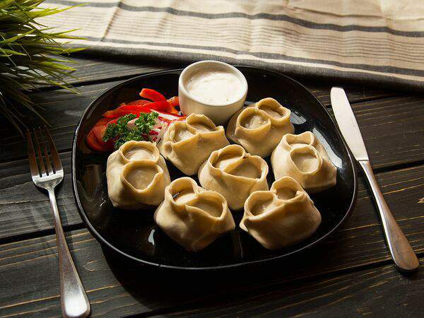 Пельмения - Манты с говядиной и картофелем