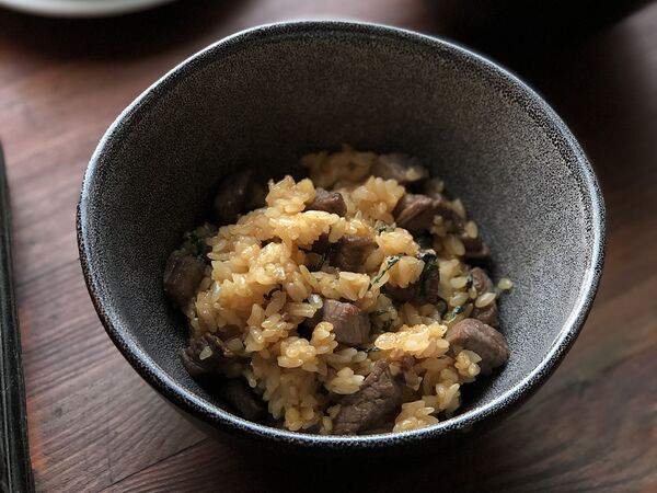 Тако - Жареный рис с говядиной