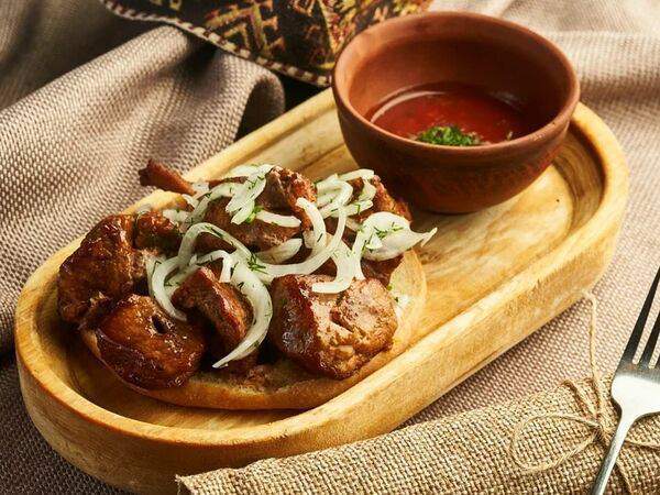 Месхети - Шашлык из cвинoй вырезки