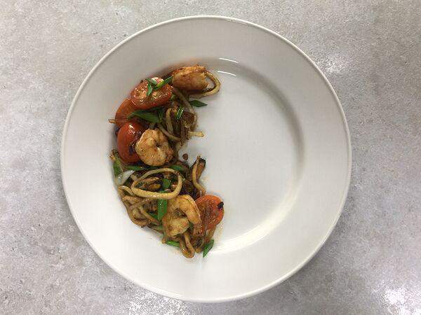 Галерея - Салат из морепродуктов