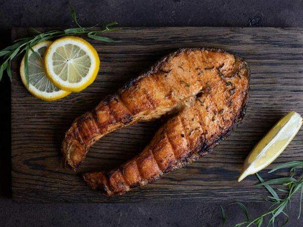 Хочу шашлык на углях - Сёмга на мангале