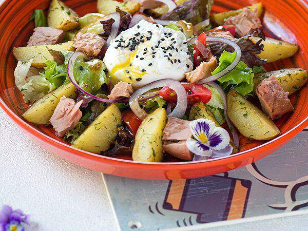 Кофейня 8512 - Салат Нисуаз с тунцом