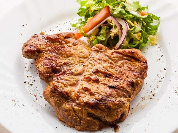 Монплезир - Стейк из свинины гриль