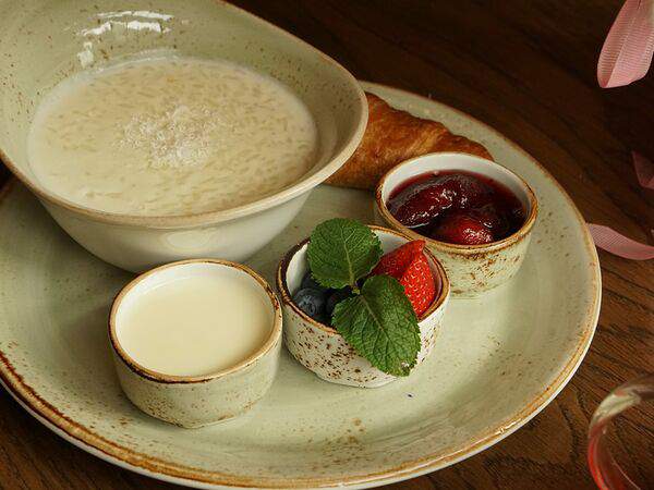 Berberry & ptichka - Завтрак Рисовая каша на кокосовое молоке