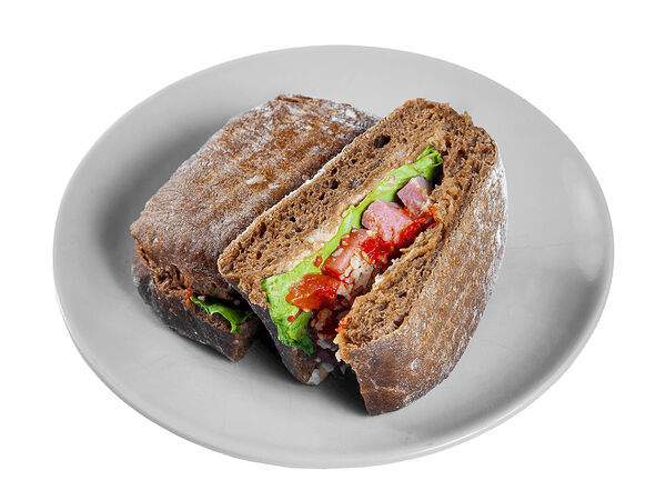 Авантюра - бар - Чибатта с ветчиной