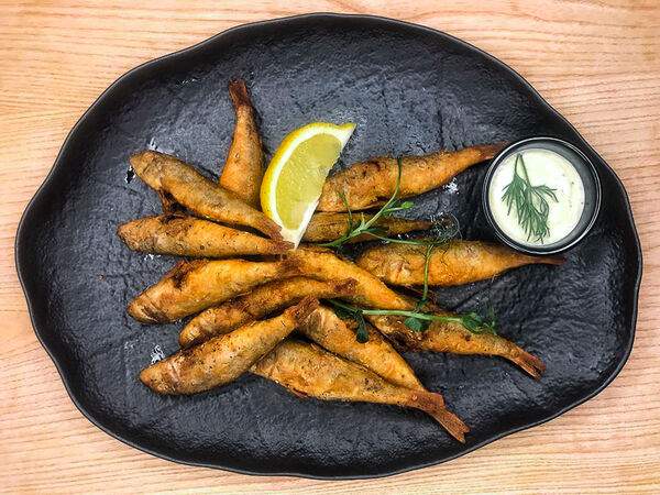 Голый Повар - Барабулька черноморская жареная