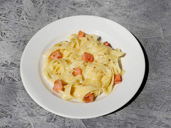 Заправка - Феттуччине с семгой