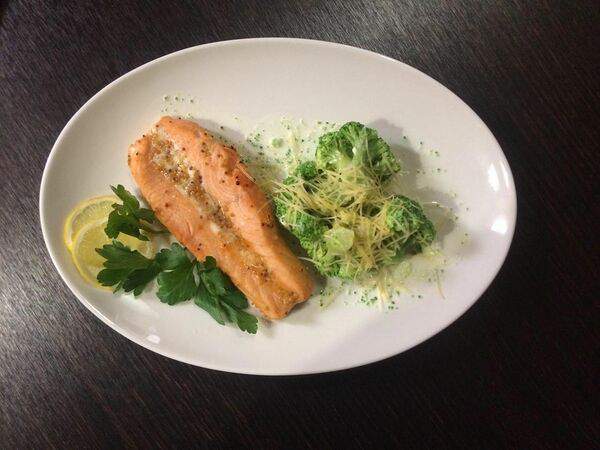 Грильяж - Стейк из сёмги