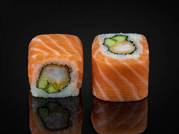 Omega 3-6-9 - Ролл Филадельфия с темпурной креветкой