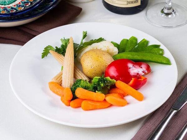 Ресторан Пашмир - Овощи на пару