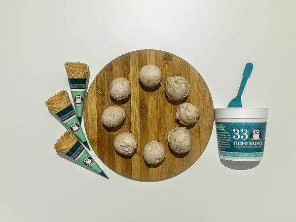 33 пингвина - Мороженое Фундук Organic Bar