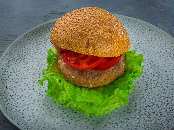 Чайхона №1 Братьев Васильчуков - Мини-бургер с котлетой из телятины