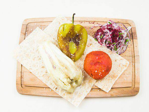 Зимний сад - Овощи на углях