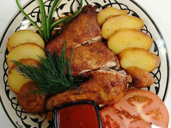 Al-Aziz Халяль 24-7 - Окорочка (табака)