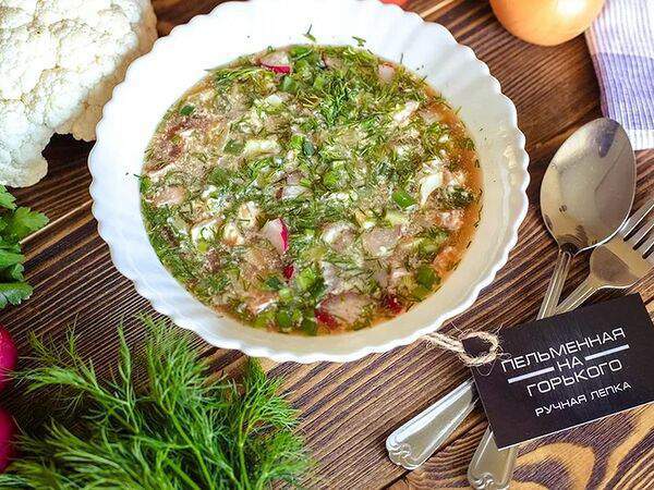 Пельменная на Горького - Окрошка