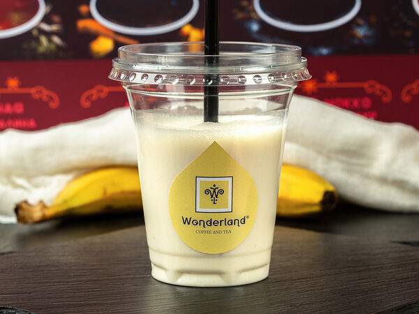Кофейня Wonderland - Молочный коктейль Банановый