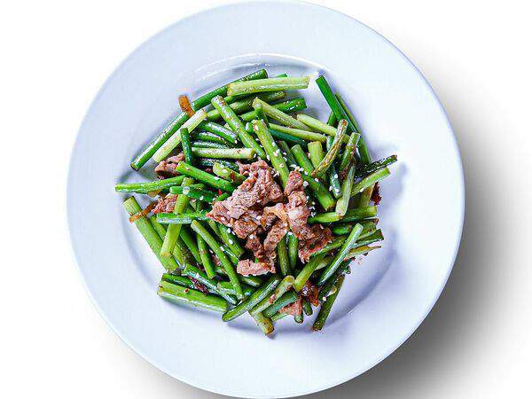 Те100 пельменей - Стрелки чеснока с мясом